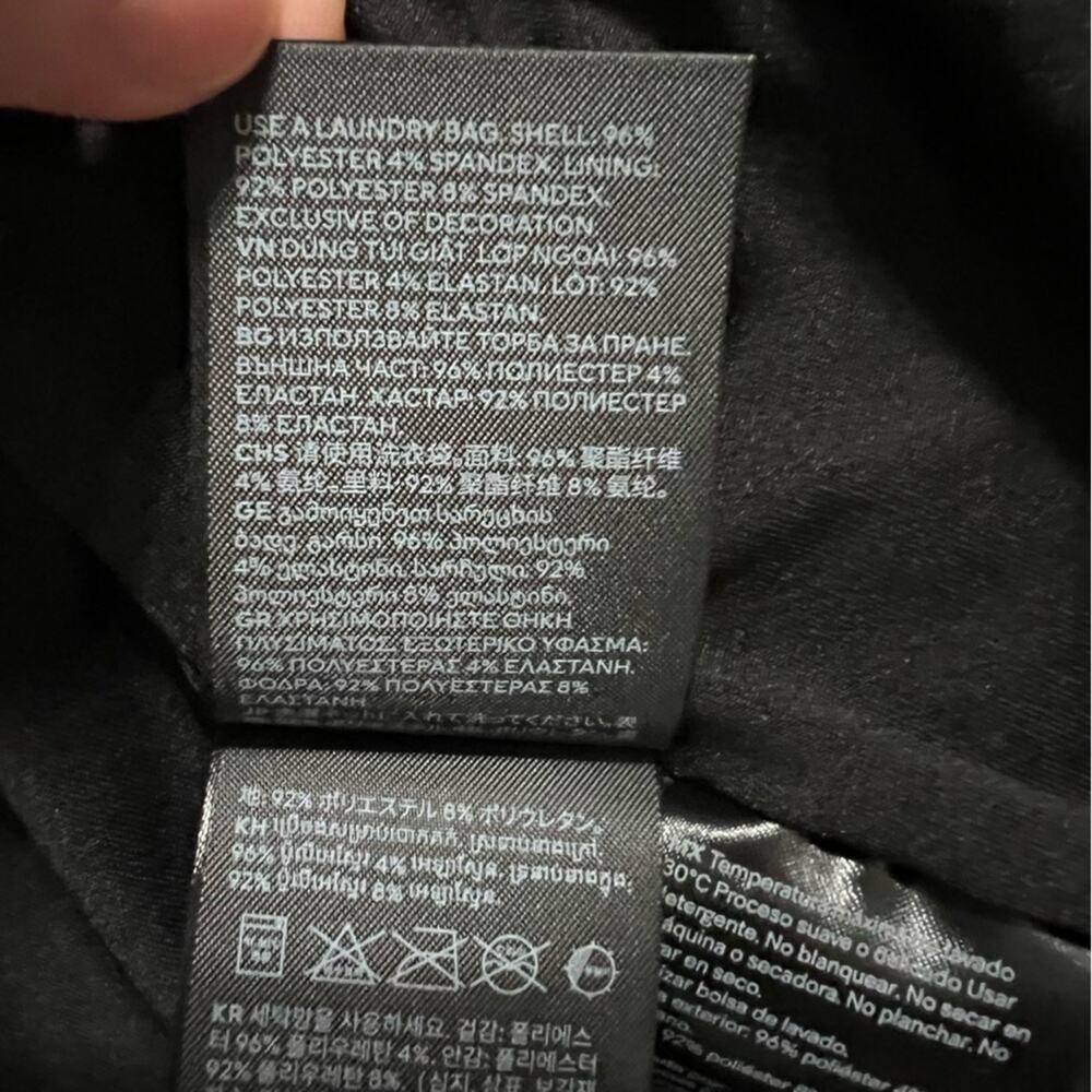 H&M Black TIE-FRONT SEQUINED JACKET - Picture 8 of 12